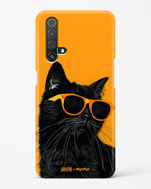 Feline Flair [BREATHE] Hard Case Phone Cover (Realme)