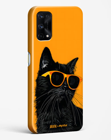 Feline Flair [BREATHE] Hard Case Phone Cover (Realme)