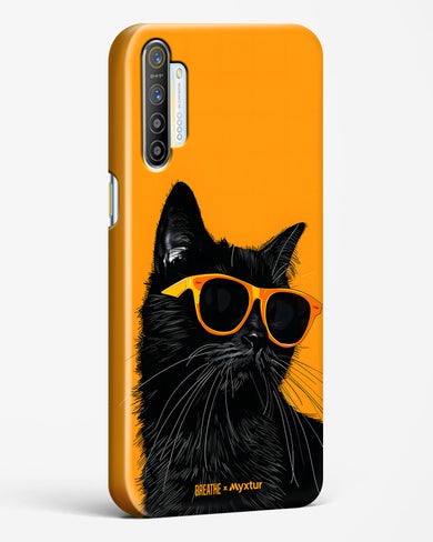 Feline Flair [BREATHE] Hard Case Phone Cover (Realme)