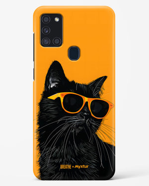 Feline Flair [BREATHE] Hard Case Phone Cover (Samsung)