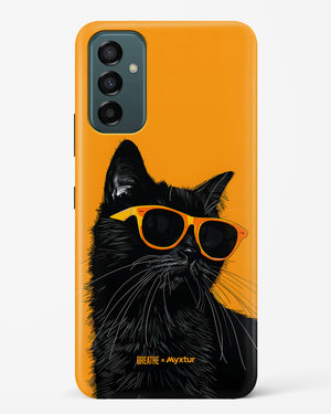 Feline Flair [BREATHE] Hard Case Phone Cover (Samsung)