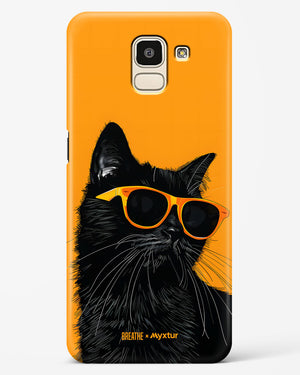 Feline Flair [BREATHE] Hard Case Phone Cover (Samsung)