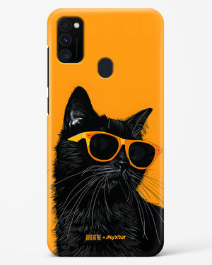 Feline Flair [BREATHE] Hard Case Phone Cover (Samsung)