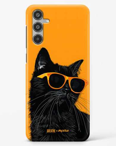 Feline Flair [BREATHE] Hard Case Phone Cover (Samsung)