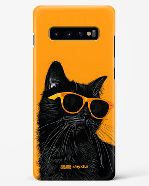 Feline Flair [BREATHE] Hard Case Phone Cover (Samsung)