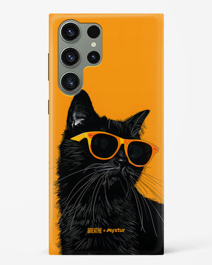 Feline Flair [BREATHE] Hard Case Phone Cover (Samsung)