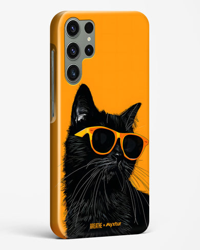 Feline Flair [BREATHE] Hard Case Phone Cover (Samsung)
