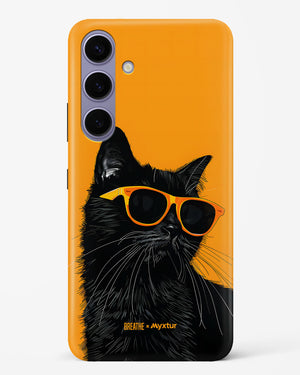 Feline Flair [BREATHE] Hard Case Phone Cover (Samsung)
