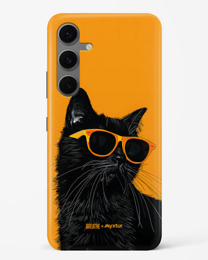 Feline Flair [BREATHE] Hard Case Phone Cover (Samsung)