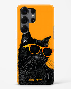 Feline Flair [BREATHE] Hard Case Phone Cover (Samsung)