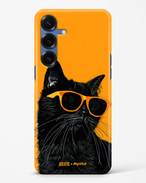 Feline Flair [BREATHE] Hard Case Phone Cover (Samsung)