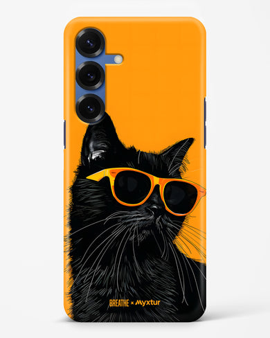 Feline Flair [BREATHE] Hard Case Phone Cover (Samsung)