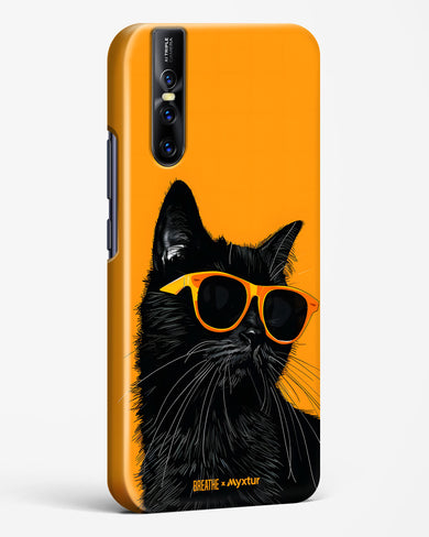 Feline Flair [BREATHE] Hard Case Phone Cover (Vivo)