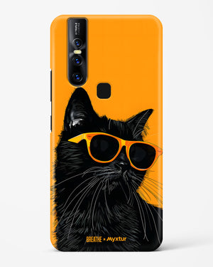 Feline Flair [BREATHE] Hard Case Phone Cover (Vivo)