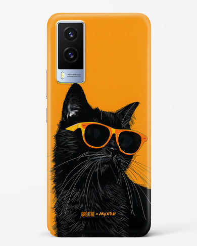 Feline Flair [BREATHE] Hard Case Phone Cover (Vivo)