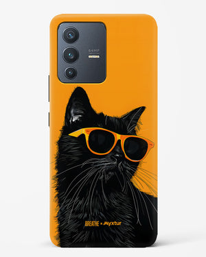 Feline Flair [BREATHE] Hard Case Phone Cover (Vivo)