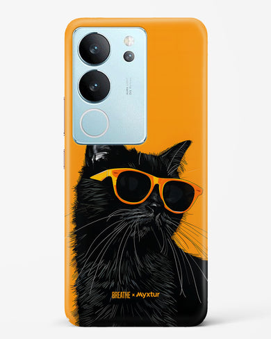 Feline Flair [BREATHE] Hard Case Phone Cover (Vivo)