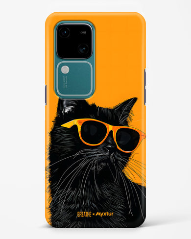 Feline Flair [BREATHE] Hard Case Phone Cover (Vivo)