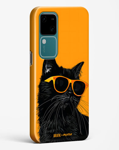 Feline Flair [BREATHE] Hard Case Phone Cover (Vivo)