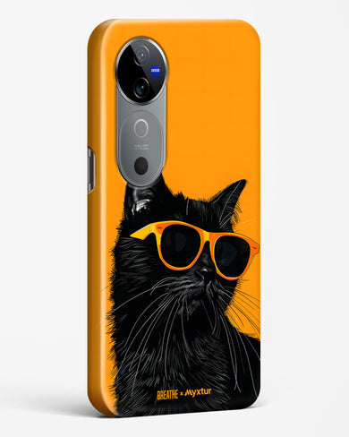 Feline Flair [BREATHE] Hard Case Phone Cover (Vivo)