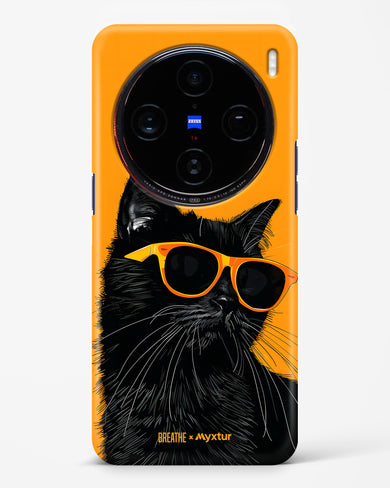 Feline Flair [BREATHE] Hard Case Phone Cover (Vivo)