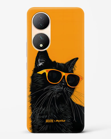 Feline Flair [BREATHE] Hard Case Phone Cover (Vivo)
