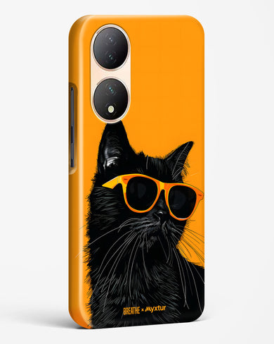 Feline Flair [BREATHE] Hard Case Phone Cover (Vivo)