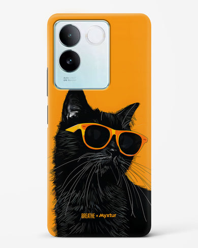 Feline Flair [BREATHE] Hard Case Phone Cover (Vivo)