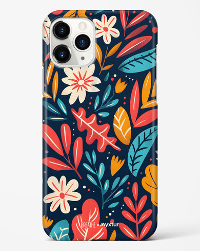 Bold Garden Bloom [BREATHE] Hard Case Phone Cover (Apple)