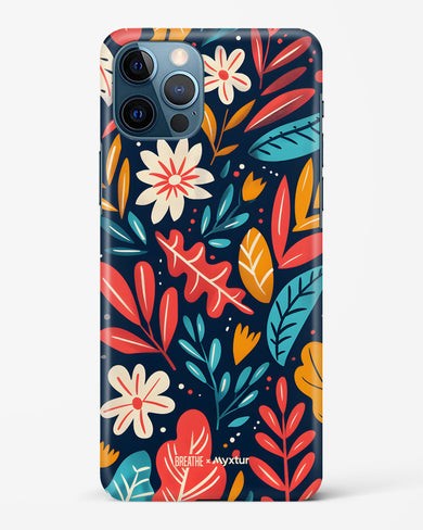 Bold Garden Bloom [BREATHE] Hard Case Phone Cover (Apple)