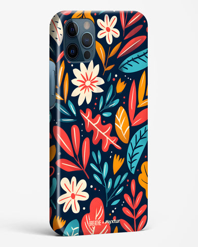 Bold Garden Bloom [BREATHE] Hard Case Phone Cover (Apple)