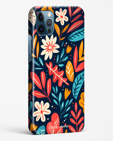 Bold Garden Bloom [BREATHE] Hard Case Phone Cover (Apple)