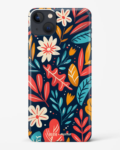 Bold Garden Bloom [BREATHE] Hard Case Phone Cover (Apple)