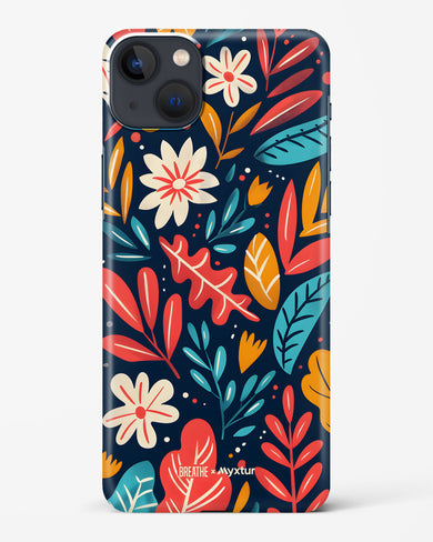 Bold Garden Bloom [BREATHE] Hard Case Phone Cover (Apple)