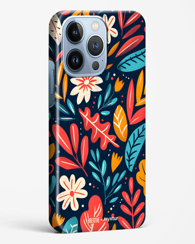 Bold Garden Bloom [BREATHE] Hard Case Phone Cover (Apple)