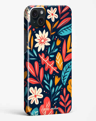 Bold Garden Bloom [BREATHE] Hard Case Phone Cover (Apple)