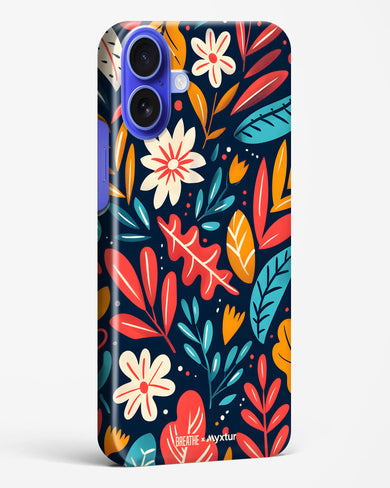 Bold Garden Bloom [BREATHE] Hard Case Phone Cover (Apple)