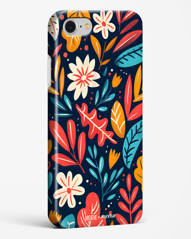 Bold Garden Bloom [BREATHE] Hard Case Phone Cover (Apple)