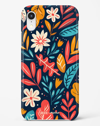 Bold Garden Bloom [BREATHE] Hard Case Phone Cover (Apple)