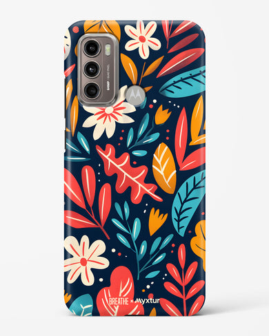 Bold Garden Bloom [BREATHE] Hard Case Phone Cover (Motorola)