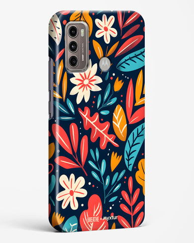 Bold Garden Bloom [BREATHE] Hard Case Phone Cover (Motorola)