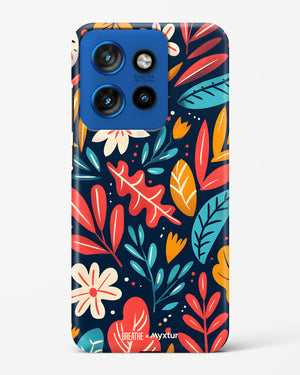 Bold Garden Bloom [BREATHE] Hard Case Phone Cover (Motorola)