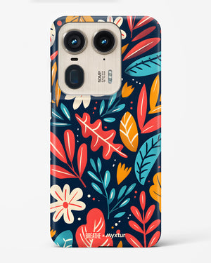 Bold Garden Bloom [BREATHE] Hard Case Phone Cover (Motorola)