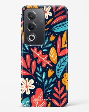 Bold Garden Bloom [BREATHE] Hard Case Phone Cover (Oppo)