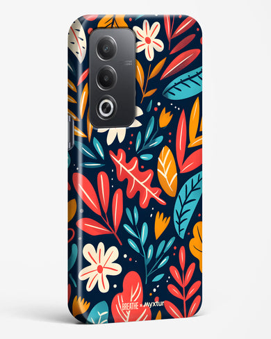 Bold Garden Bloom [BREATHE] Hard Case Phone Cover (Oppo)