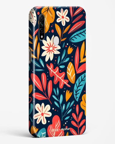 Bold Garden Bloom [BREATHE] Hard Case Phone Cover (Oppo)