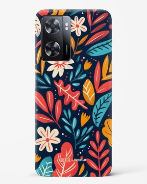 Bold Garden Bloom [BREATHE] Hard Case Phone Cover (Oppo)