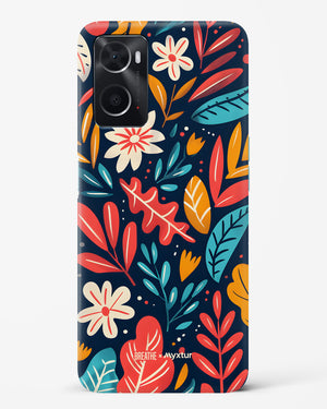 Bold Garden Bloom [BREATHE] Hard Case Phone Cover (Oppo)