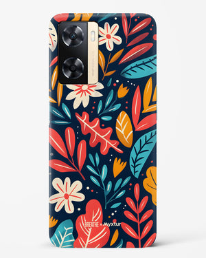 Bold Garden Bloom [BREATHE] Hard Case Phone Cover (Oppo)