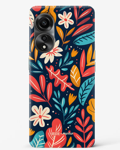 Bold Garden Bloom [BREATHE] Hard Case Phone Cover (Oppo)